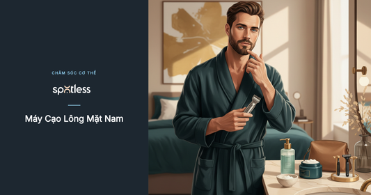 Máy cạo lông mặt nam: Đừng dùng dao lam nếu không muốn nát mặt