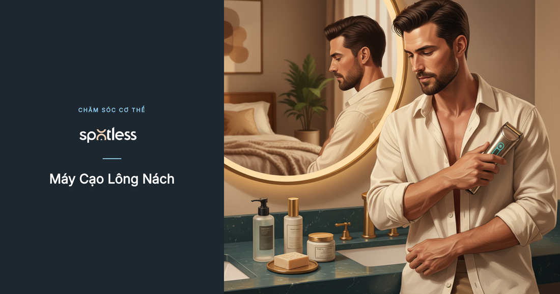 Máy cạo lông nách nam: Chọn loại nào để không bị ngứa và rát?