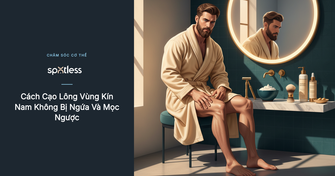 Cạo lông vùng kín nam: Cách không ngứa và mọc ngược