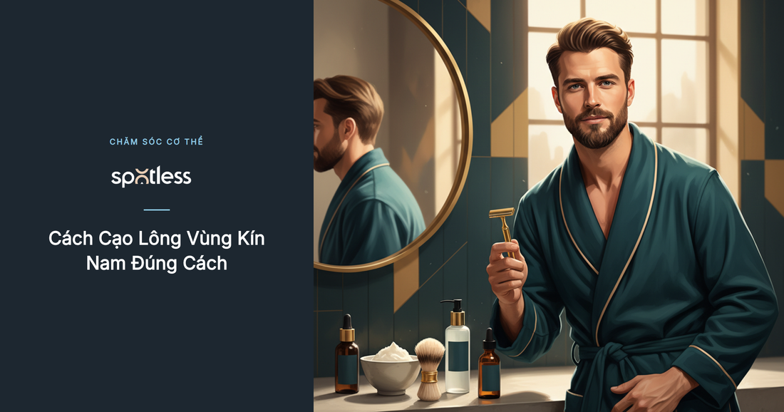 Cách cạo lông vùng kín nam đúng cách: Hướng dẫn an toàn từ A-Z