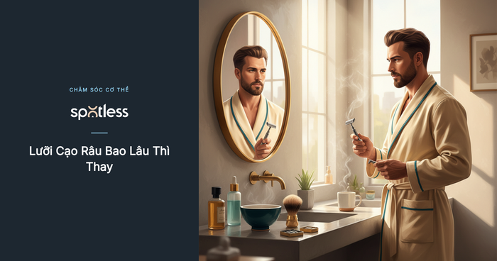 Lưỡi cạo râu bao lâu thì thay? Đừng để da "nát" vì tiếc tiền