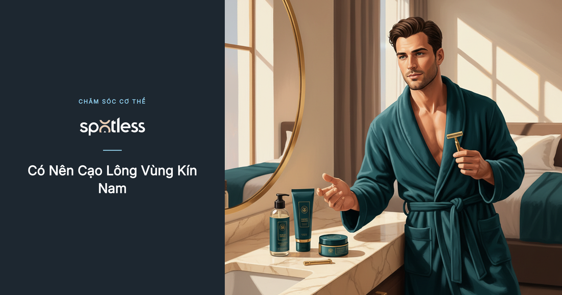 Có nên cạo lông vùng kín nam? Sự thật sau 3 năm mình trải nghiệm