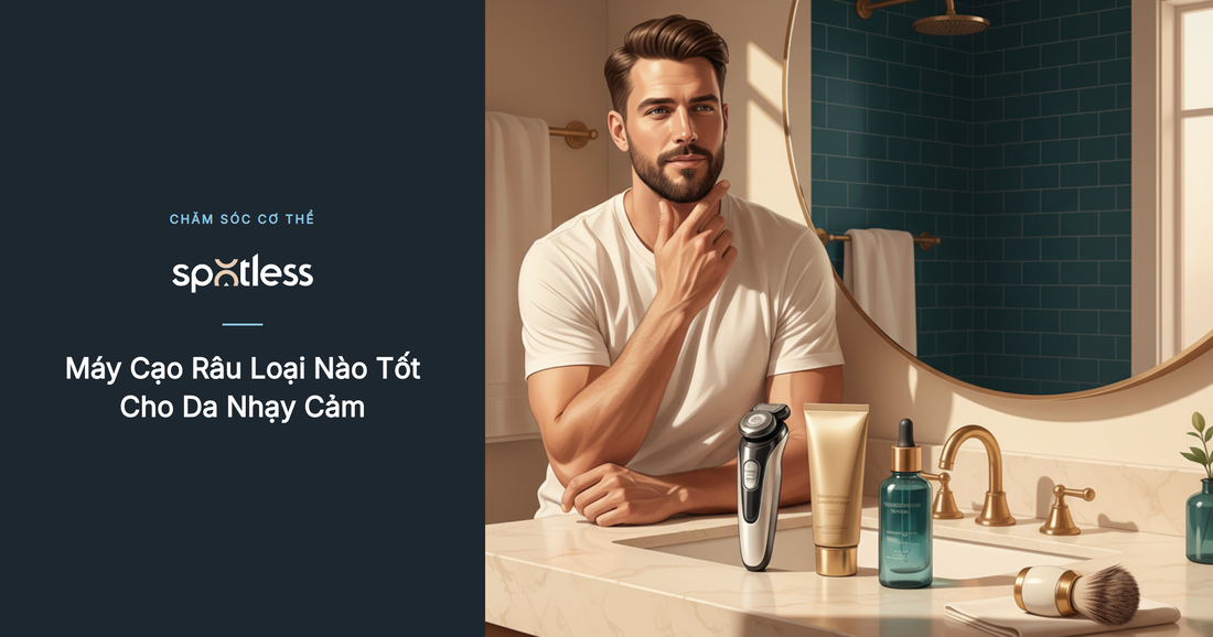 Máy cạo râu loại nào tốt cho da nhạy cảm? Kinh nghiệm xương máu sau 3 năm test