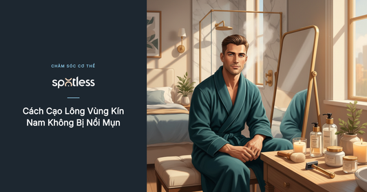Cách cạo lông vùng kín nam không bị nổi mụn: Bí kíp xương máu
