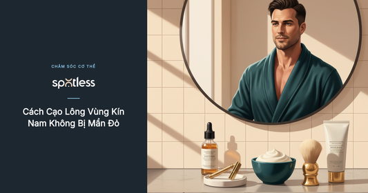 Cách cạo lông vùng kín nam không bị mẩn đỏ: 6 bước chuẩn y khoa