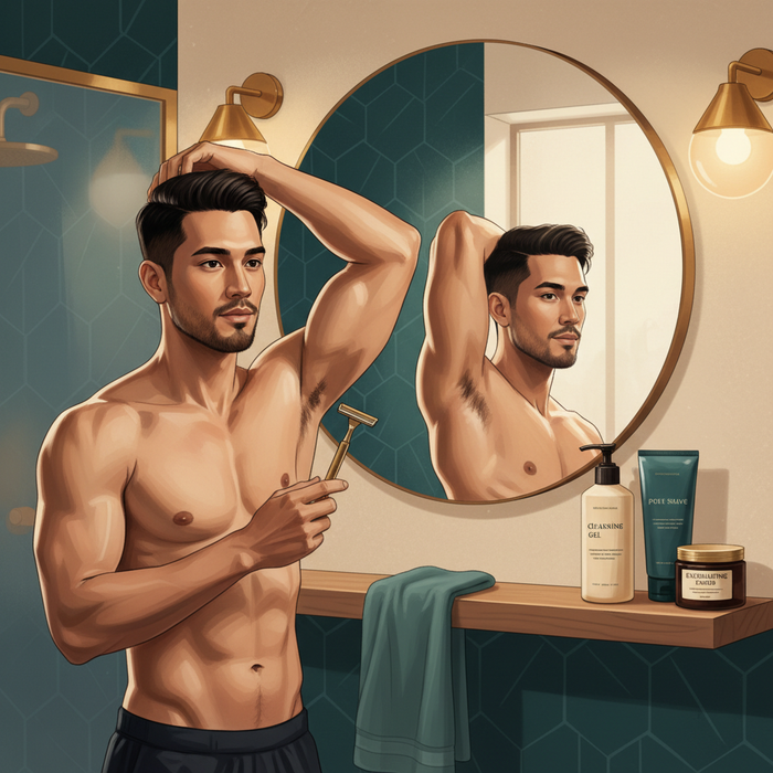 Cạo lông nách có bị thâm không? Cách tránh thâm sần