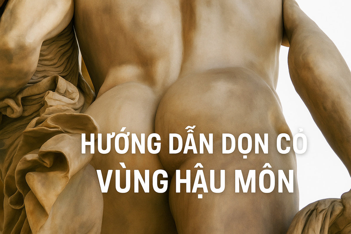 Hướng Dẫn Dọn Cỏ Vùng Hậu Môn: Cạo, Tỉa Hay Triệt Vĩnh Viễn?
