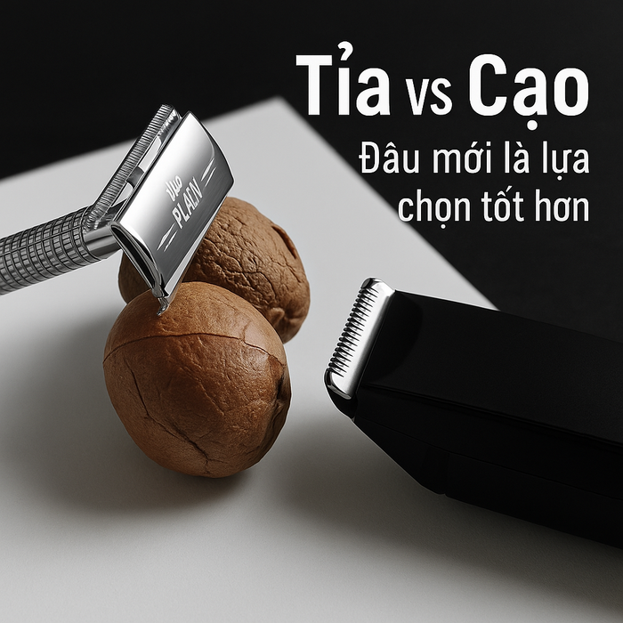 Tỉa vs Cạo, Đâu mới là lựa chọn tốt hơn